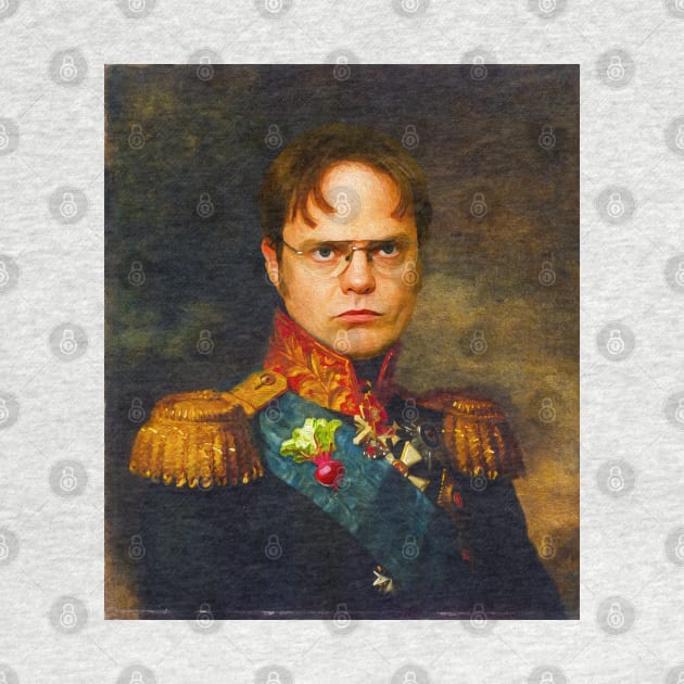 Dwight K. Schrute Portrait (The Office) by UselessRob